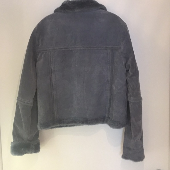 D’Carlo Women’s (M) Leather (suede feel) coat - Picture 4 of 8